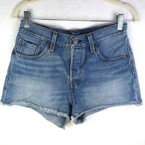 Levi’s original 501 button fly cut off shorts size 25 ￼